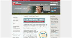 Desktop Screenshot of bariatric.templehealth.org