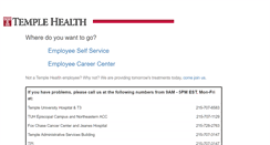 Desktop Screenshot of hr.templehealth.org