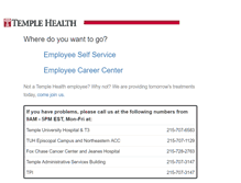 Tablet Screenshot of hr.templehealth.org