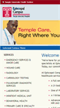 Mobile Screenshot of episcopal.templehealth.org